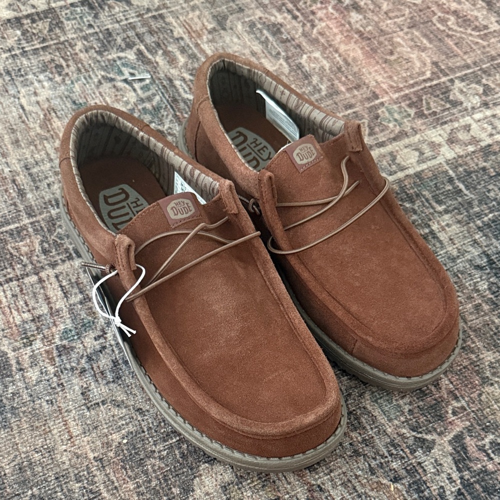 Hey Dude Men's Tan Loafers